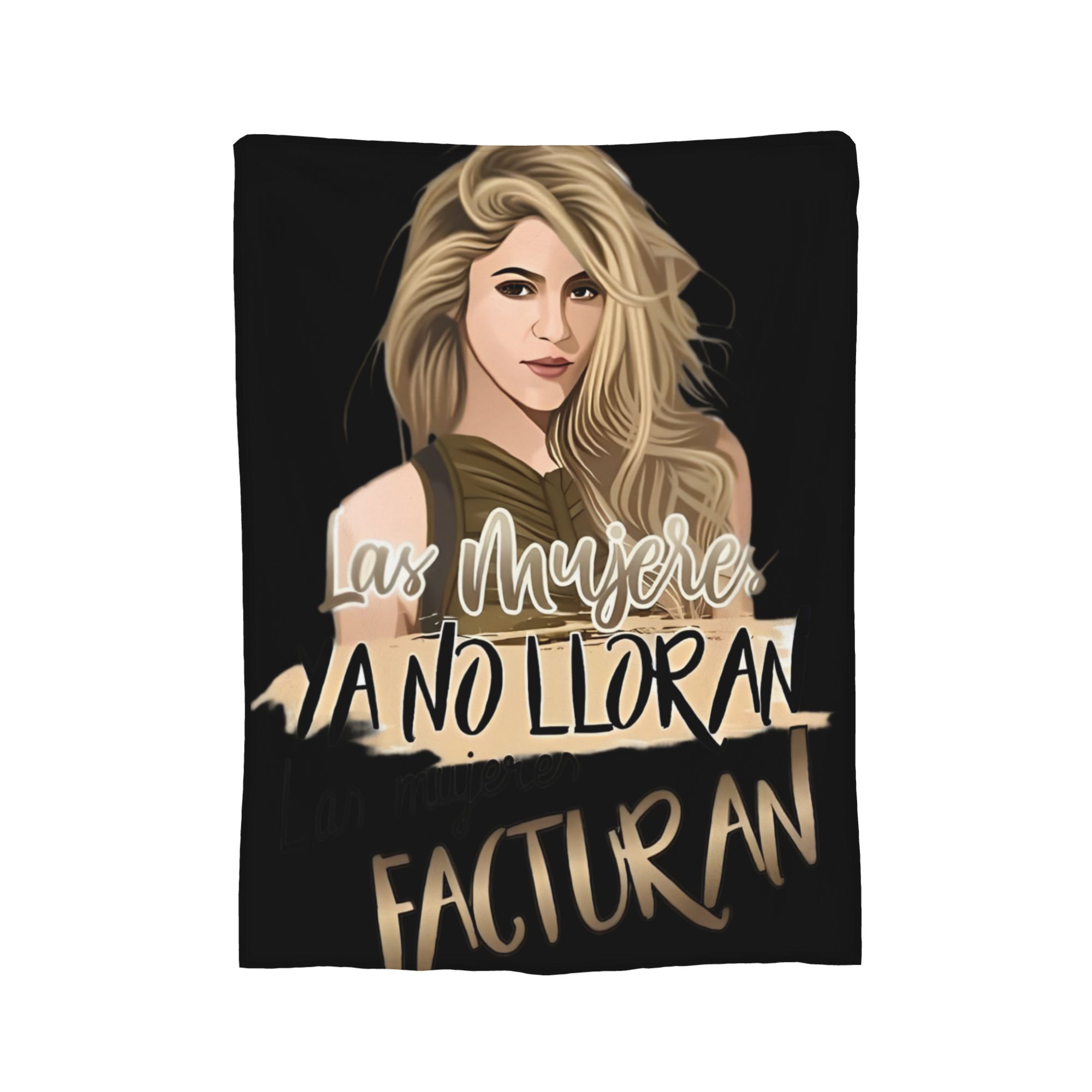 

Singer Shakira Blankets Fleece Textile Decor Portable Ultra-Soft Throw Blanket for Bedding Bedroom Bedspread 30x40in