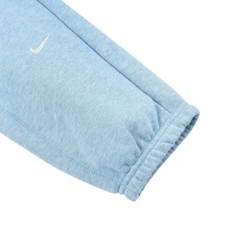 Nike K DF SI FLC Pant Solid Color Comfortable Soft Long Pants Kids Bottoms Blue FZ5027-464