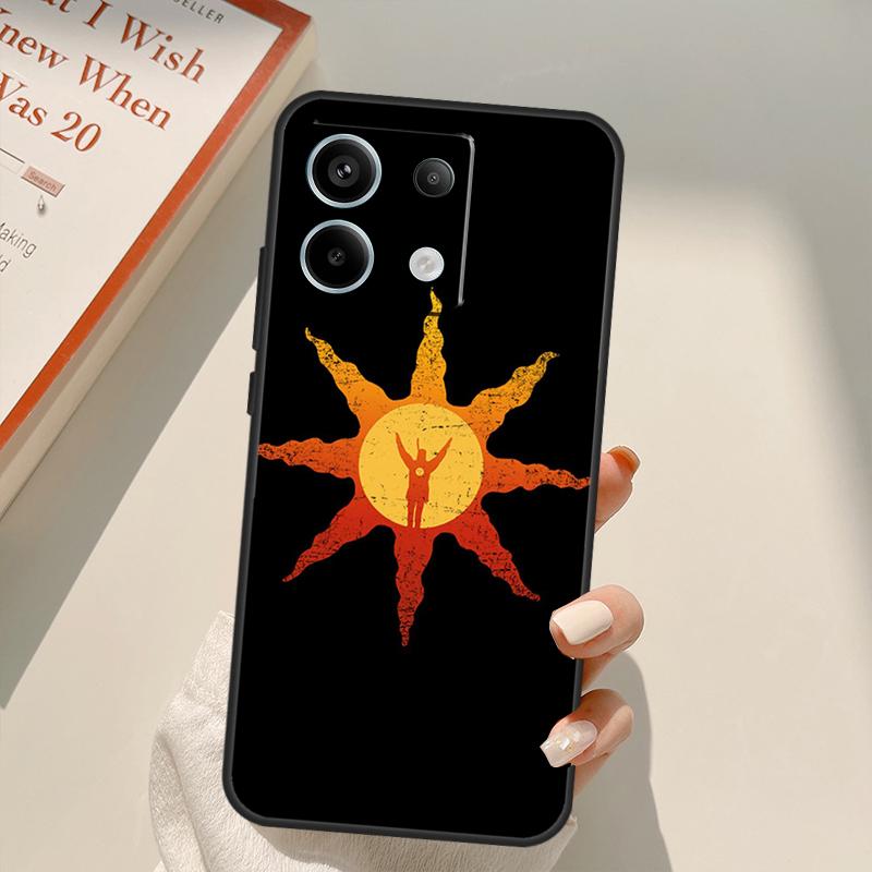 Praise the Sun Dark Souls Funda For Xiaomi Redmi Note 14 13 12 10 11 15 Pro Plus Case For Redmi 15C 10C 12C 13C 14C 15