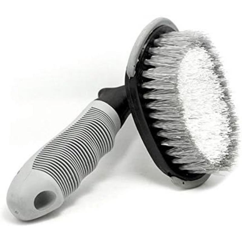T-bend Handle Car Wash Cleaning Brush Car Detailing Wheel Hub Gap Cleaning Tools Nylon Bristle Car Special Tire Brush