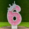 Creative Digital Birthday Candle Cake Party Decoration Diy Anniversary Crown