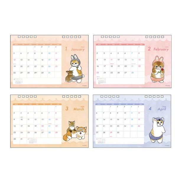 Mofusand Bordkalender 2026 Japan NY