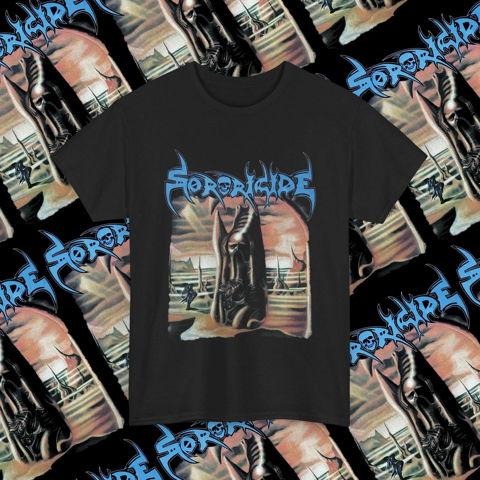 Sororicide “Godlike” Death Metal Band T-Shirt, Old School Death Metal Shirt S