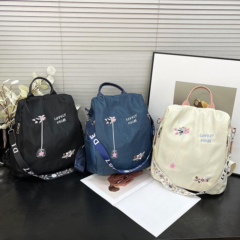 Dual-shoulder Backpack for Casual Travel, Single-shoulder, Anti-theft, Lightweight Student Schoolbag