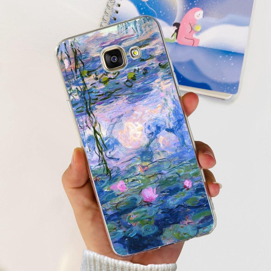 Pour Samsung Galaxy A5 2016 Coque Samsung A5 2017 2015 A500F A520F SM-A510F Impression Élégante Silicone Souple TPU Coque Arrière de Téléphone