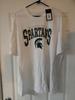 Michigan State Spartans Shirt Size 2XL Green by Captivating Unisex T-Shirt