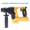 Cordless 1400rpm Electric Rotarys Hammer Rechargeable Electric Hammer Drill for 20V Battery Brushlesses Cordless