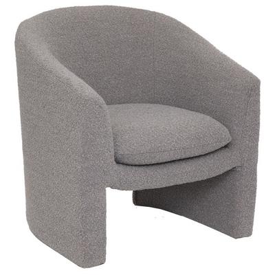 "Kunjo" Armchair Bouclette Gray Atmosphera