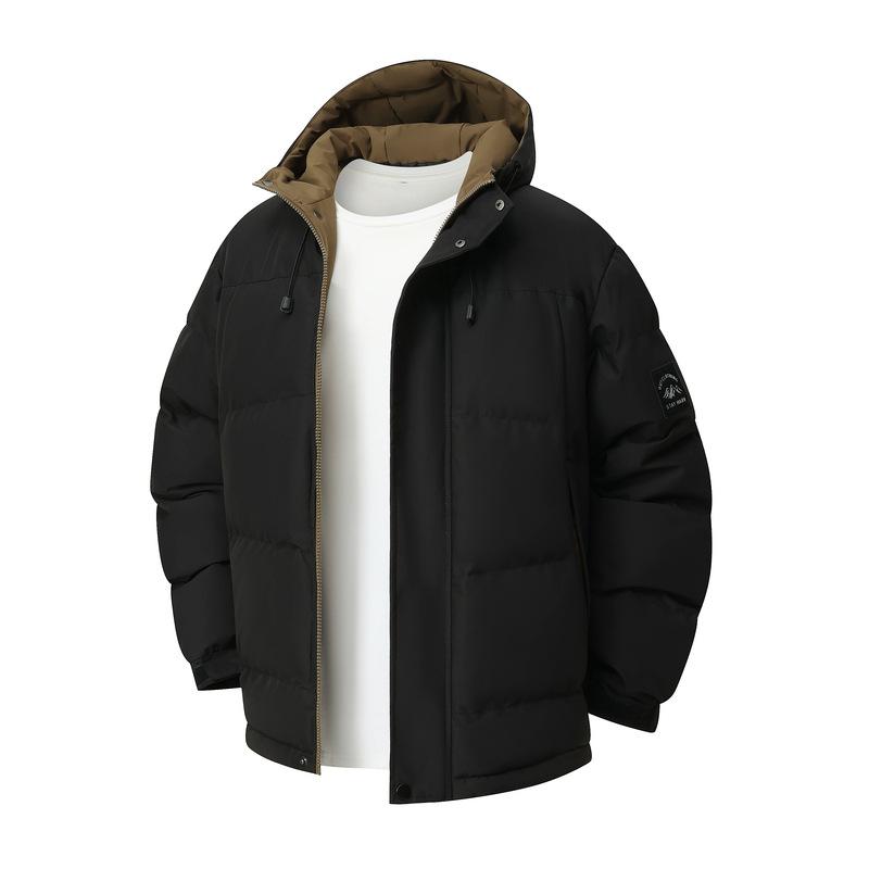 

2025 зима новая хлопковая куртка с капюшоном мужская и женская молодежный тренд холодостойкая утолщенная теплая хлопковая куртка хлопковая куртка хлопковая одежда 3XL [Weight: 190-210]