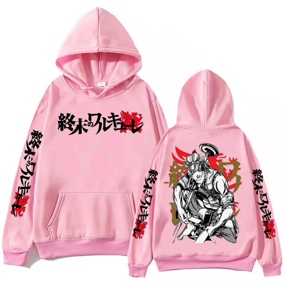 Japanese Anime Printed Hoodie Women Men Casual Loose Harajuku Autumn Winter Pullover Fleece O-Neck Long Sleeve Sweatshirts