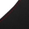 Schwarz+Rot DIY Auto Lenkradbezug 38Cm Mit Nadel Und Faden