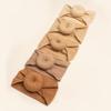 Autumn New Jacquard Donut Headband, Children's Five-color Coffee Headgear Hair Accessories, Baby Headband