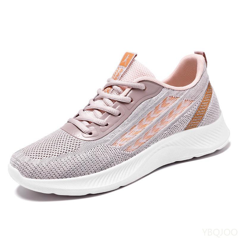 Women's spring new mesh breathable wear-resistant sports shoes with soft soles comfortable casual simple non slip running sho