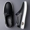 Fashion Outdoor Leather Men Casual Shoes All-match Man Loafers Handmade Moccasins Breathable Slip On Driving Shoes Leisure Walk Footwear
