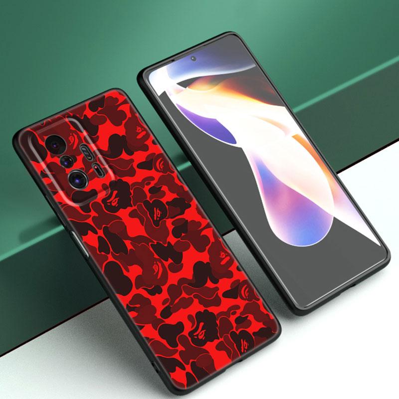 

Чехол для телефона Camo Military с камуфляжным принтом для Xiaomi Mi A2 8 9 SE Note 10 10T 11 12 Lite 9T 11T 12S 12T Pro A3 6X 12X TPU черный чехол Xiaomi 12T Pro 5G