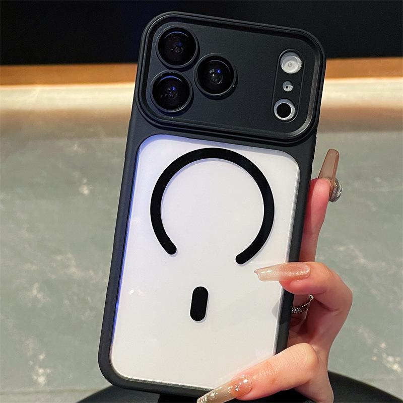 Transparent Magnetic iPhone 17 Pro Max Case for Apple Models 12-17