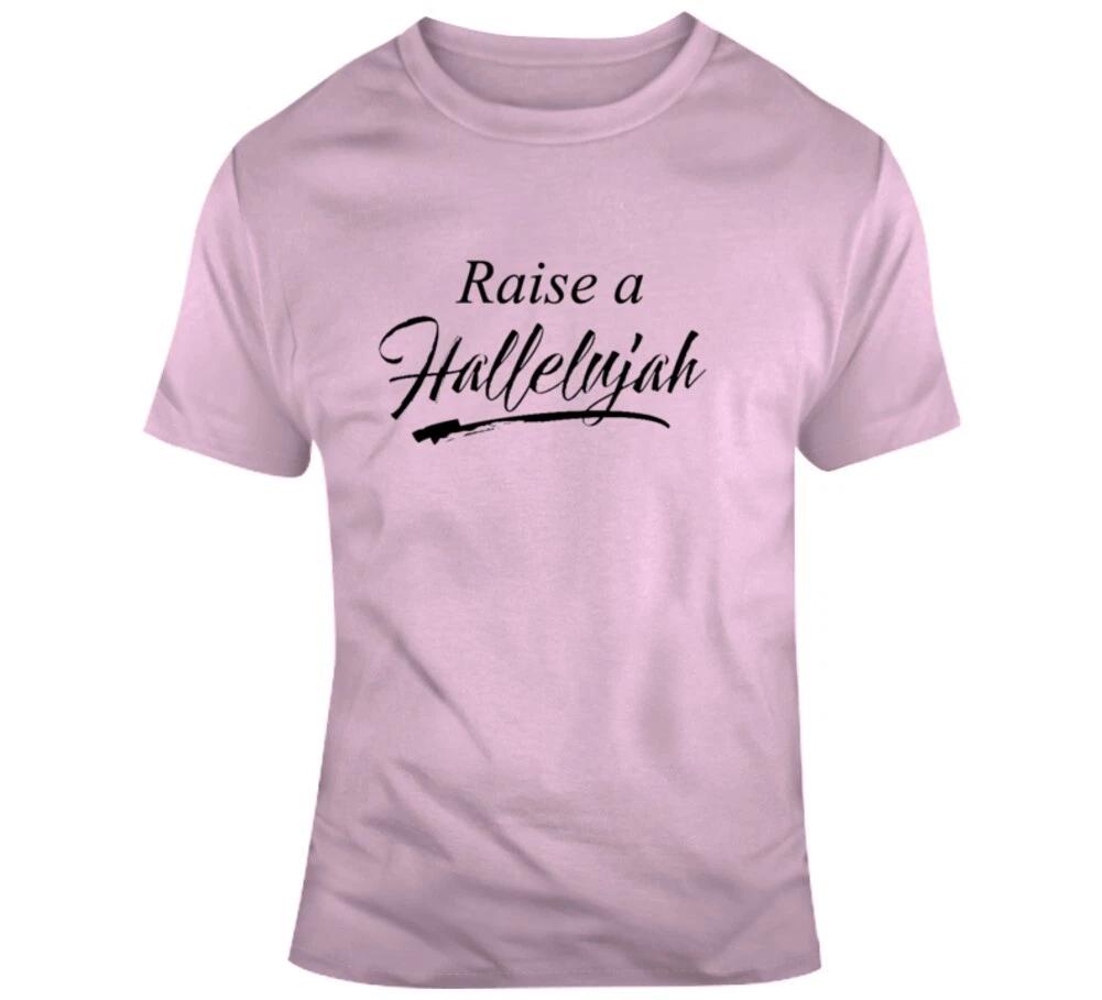 Raise A Hallelujah Christian Tshirt Jesus Christ Angels In Heaven God Battles T 2XL