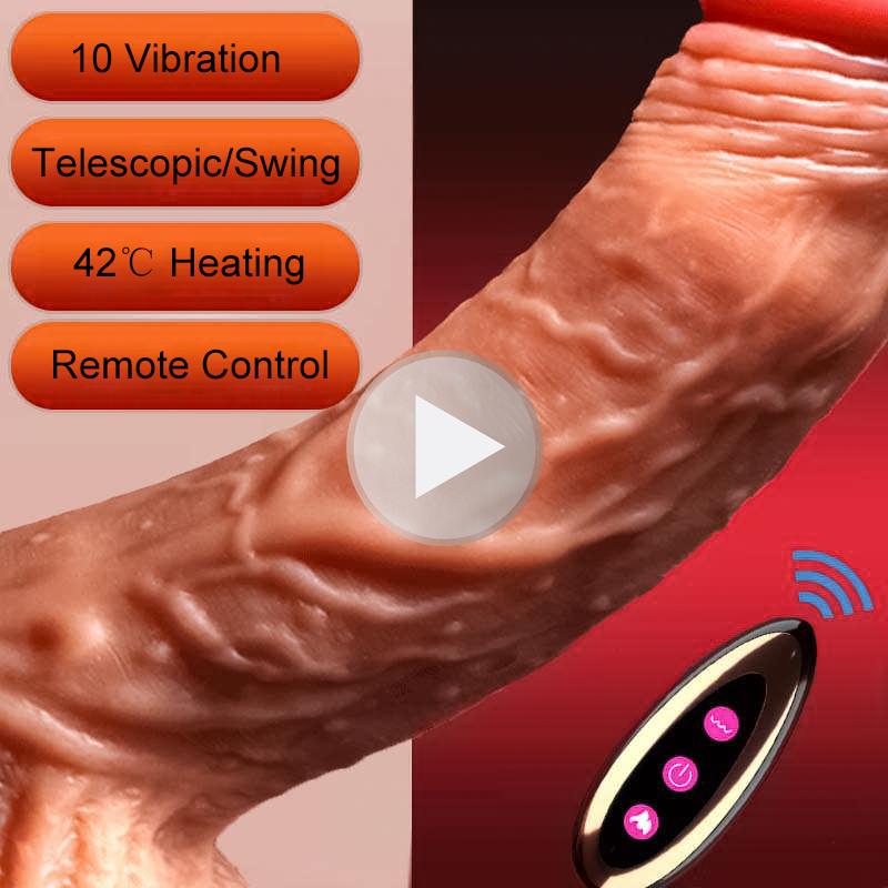 Dildos Vibrators Realistic Dildo Sex Toys for Women Telescopic Vibrators with Female Vagina Stimulator Big Penis Anal Plug Dick