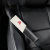 2pcs Carbon Fiber Leather Car Seat Belt Cover Shoulder Pad Neck Protection For Citroen C3 C4 C-ELYSEE Berlingo C6 C8 C5 Picasso