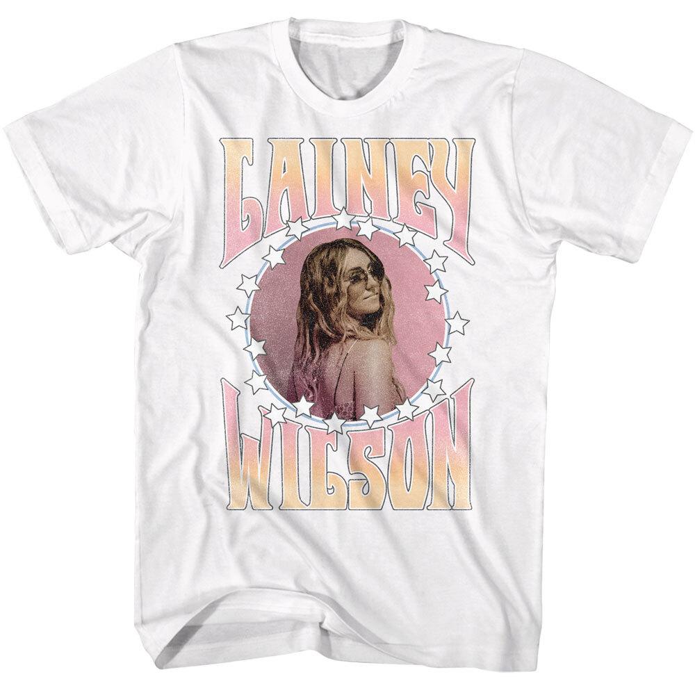 Lainey Wilson Gradient With Stars Bust Photo Men T Shirt Country Music Merch S