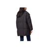 Levis FW22 Solid Color Mid-Length Long Sleeve Down Jacket Women Outerwear Black A5179-0000