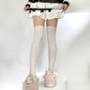 Autumn And Winter Warm High Tube Socks Thickened Socks Cover White Leg Cover