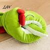 Molar Teeth Cleaning Toys for Dogs 40 Inch Extra Long Plush Squeaky Dog Toy, Soft Cartoon Crocodile Duck Durable Chew Companion Aggressive Chewers