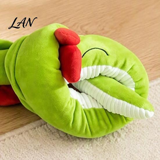 Molar Teeth Cleaning Toys for Dogs 40 Inch Extra Long Plush Squeaky Dog Toy, Soft Cartoon Crocodile Duck Durable Chew Companion Aggressive Chewers