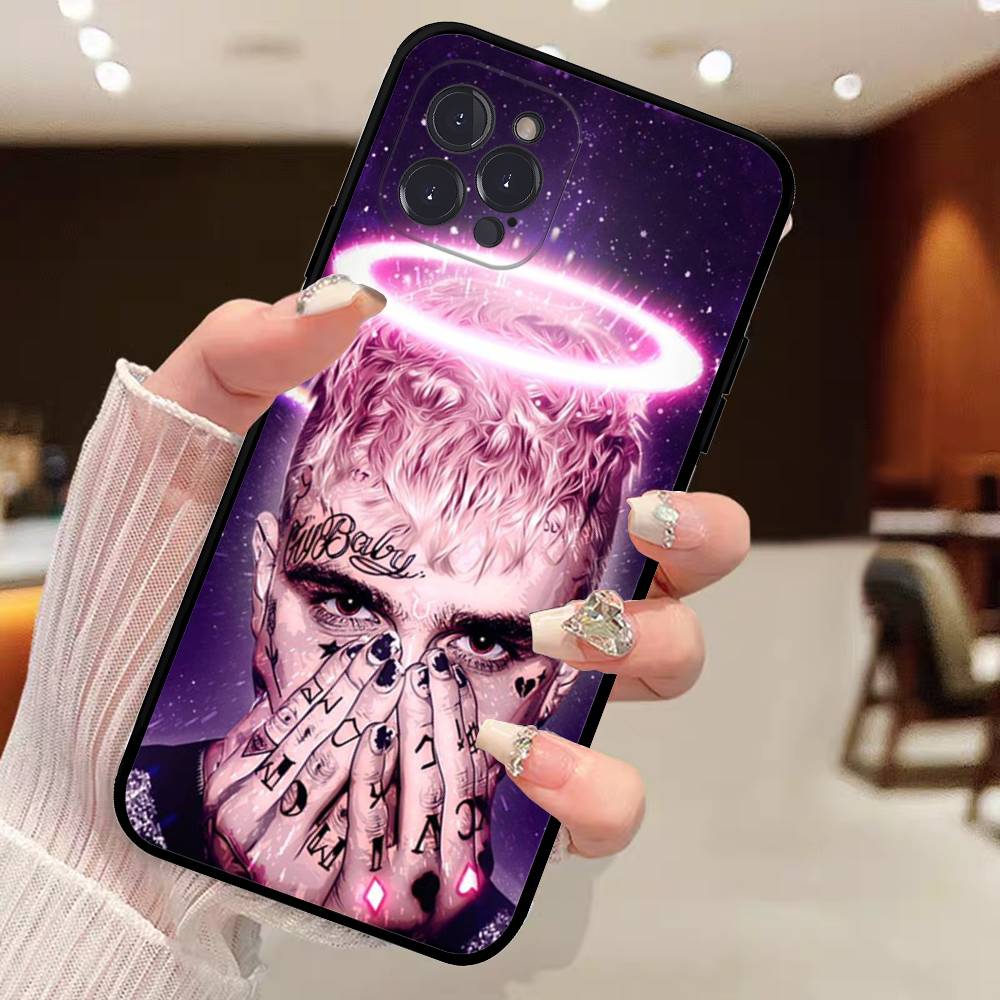 

Чехол для телефона Emo Rapper Lil Peep Для iPhone 17 16 15 16e 14 13 12 11 Pro Max Plus Чехол Покрытие Coque iPhone 15
