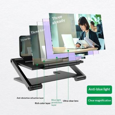 3D Screen Amplifier Mobile Phone Screen Video Magnifier Hd Expander Projector Smart Phone Display Magnifying Bracket