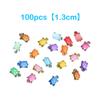 100Pcs Luminous Mini Resin Turtles Glow In The Dark Cute Tiny Turtles Mini Turtle Ornaments Micro Landscape Home Decoration Gift
