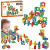 Construction Blocks Tube Ball Run Set 98 Pcs Educational Puzzle