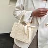 Women Summer Straw Woven Tote Small Clutch Bags Retro Ladies Beach Basket Handbags Vacation Travel Shopping Purse