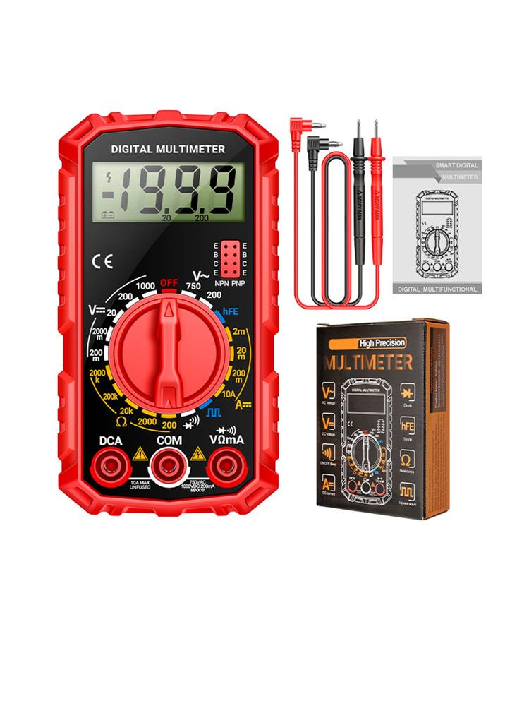 2000 Counts SZ06 SZ308 XL83L Digital Multimeter Voltage Tester Voltmeter TRMS Auto-Ranging  Volt Amp Meter Measuring DC Voltage