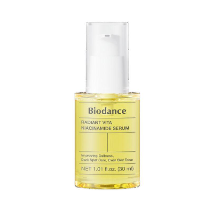 Biodance Radiant Vita Niacinamide Serum 30ml Brightening Dark Spot Care Serum Hydrating Glow K-Beauty Skincare