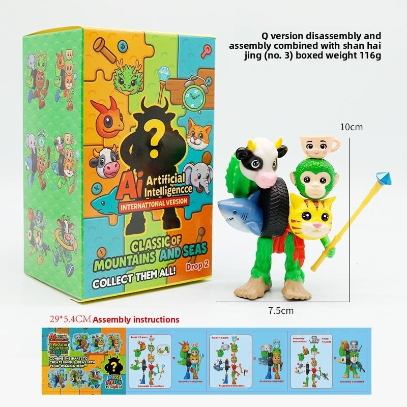 Tungtungtungsahur Creative Game Character Model Desktop Decoration Ornament