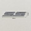 New Car Styling Badge 3D Metal SS Logo Front Grill Emblem Fender Trunk Sticker Decal Accessories For Chevrolet Camaro Silverado
