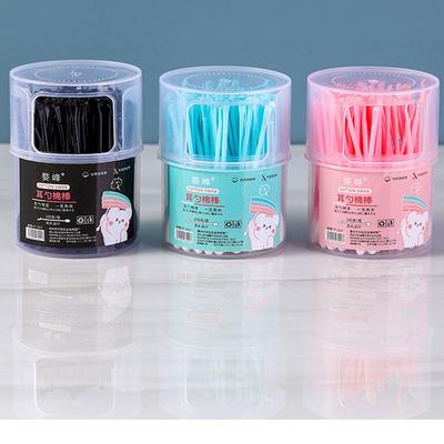 100Pcs Plastic Cotton Swabs Disposable Cleaning Cotton Bud Convenient Ear Cleaner  Home