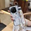 Dirt-resistant Cute Phone Case For TCL 50 Nxtpaper 5G/50Pro Nxtpaper 5G Protective Lanyard Anti-dust Wristband Silicone