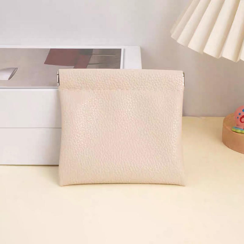 Self-closing PU Leather Coin Purse Passport Driver's License Document Holder Data Cable Cosmetic Bag Lipstick Storage