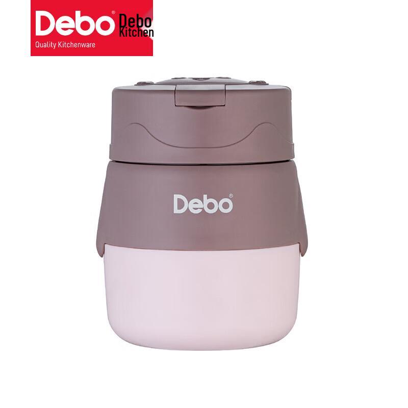 Debo Portable Stainless Steel Soup and Breakfast Cup