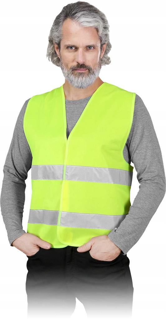 Kamizelka Odblaskowa Żółta L