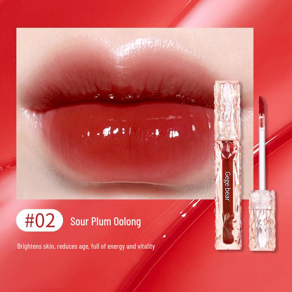 

Набор увлажняющего блеска для губ и помады Gege Bear - Увлажняющий, Отбеливающий, Глянцевый финиш для студентов и вечеринок