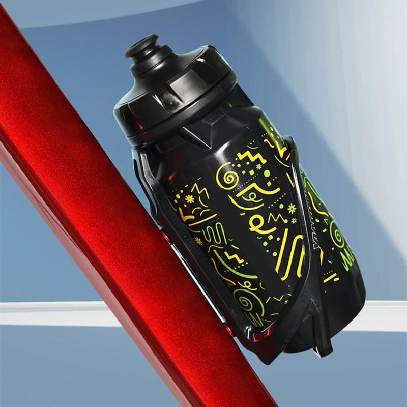 Sports Water Bottle Leak Proof Lightweight Cycling Water Bottle Outdoor Squeeze Bites Lid Water Bottle for Biking Hiking