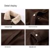 MJ STYLE Women's Winter Padded Lapel Jacket