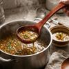 Smooth Burr-free Serving Ladle Solid Wood Cooking Spoon Not Scratch Cookware Soup Spoon  Home