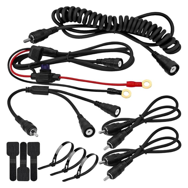 

Snowmobile Helmet Heating Cover Wire Set for Most Heated Shield And Visors Heated Most Electric Shield 1