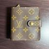 Used Monogram Bifold Wallet Compact Zip