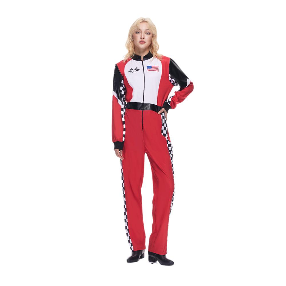 Costume de Pilote de Course Roxy pour Femme Adulte Tenue de Pilote d'Halloween par EraSpooky