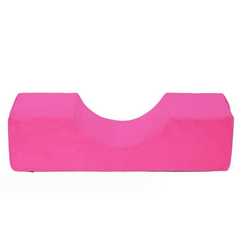 

Подушка для ресниц, поддержка шеи, мягкая подушка для прививки ресниц, подушка для наращивания ресниц из пены с эффектом памяти с карманным салоном для макияжа арбуз красный